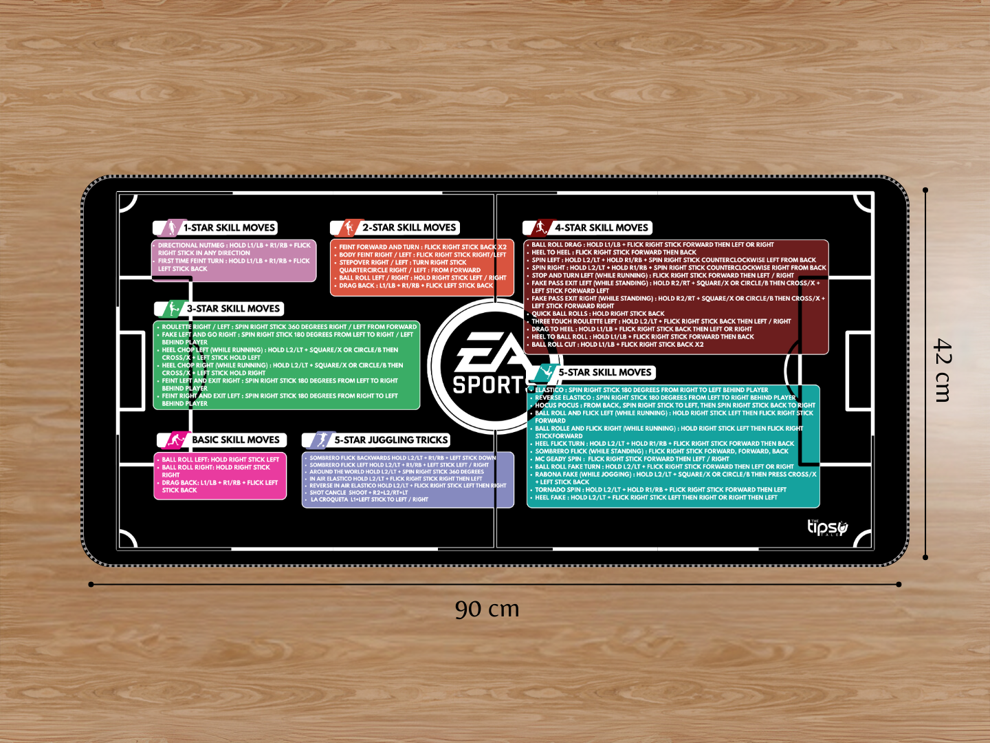 "GAMING MADE EASY" Gaming Mousepad Elevate Your Gaming Experience