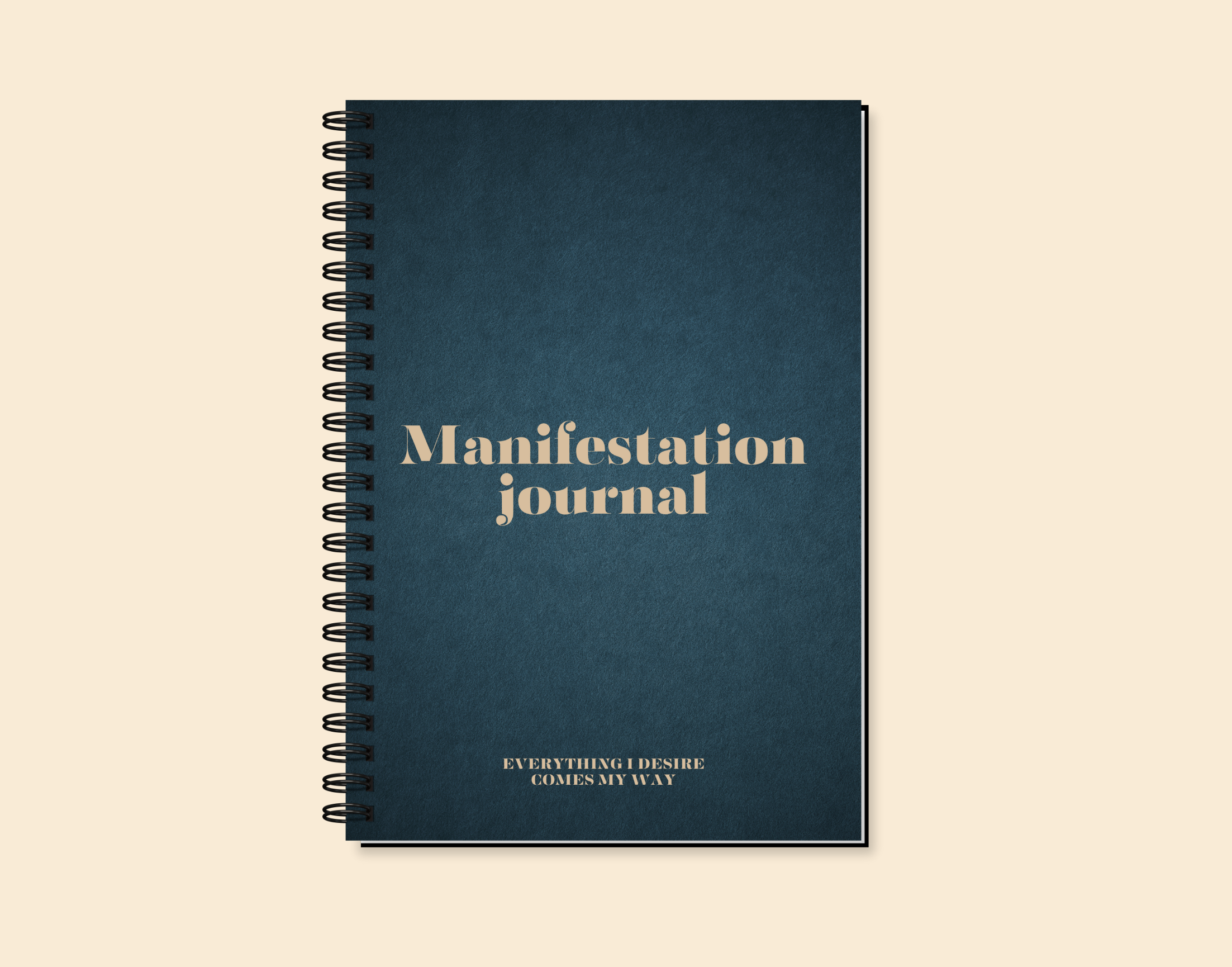 "MANIFESTATION JOURNAL" Elegant & Inspiring Diary for Daily Reflection