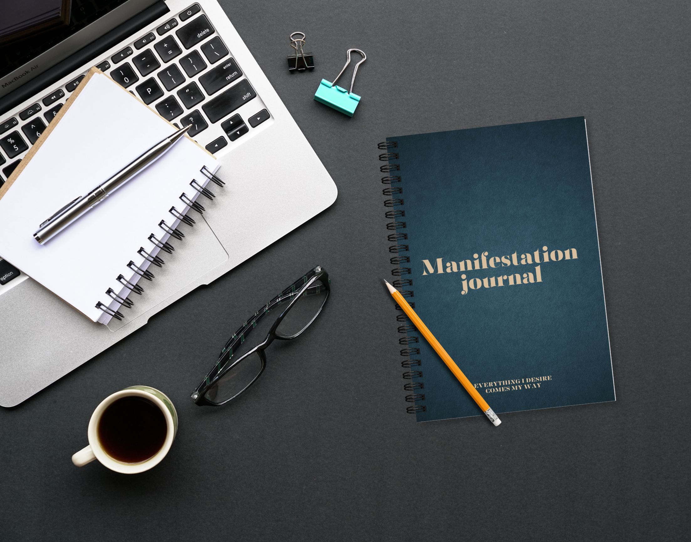 "MANIFESTATION JOURNAL" Elegant & Inspiring Diary for Daily Reflection