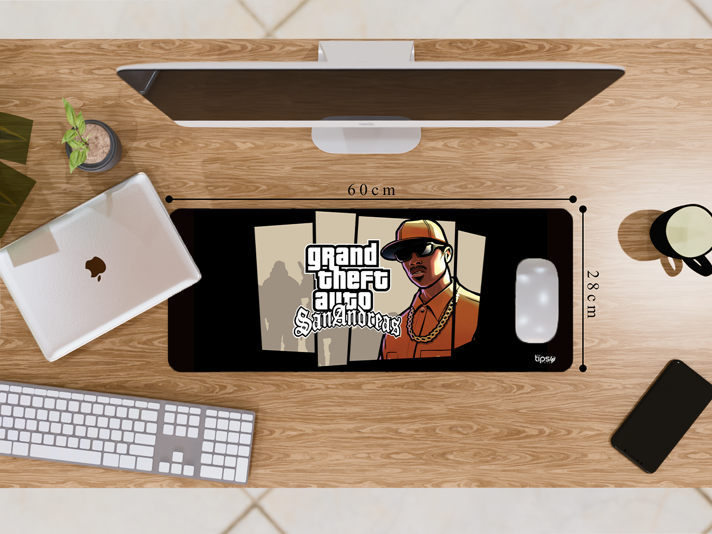 "GTA SANANDREAS" Gaming Mousepad Elevate Your Gaming Experience