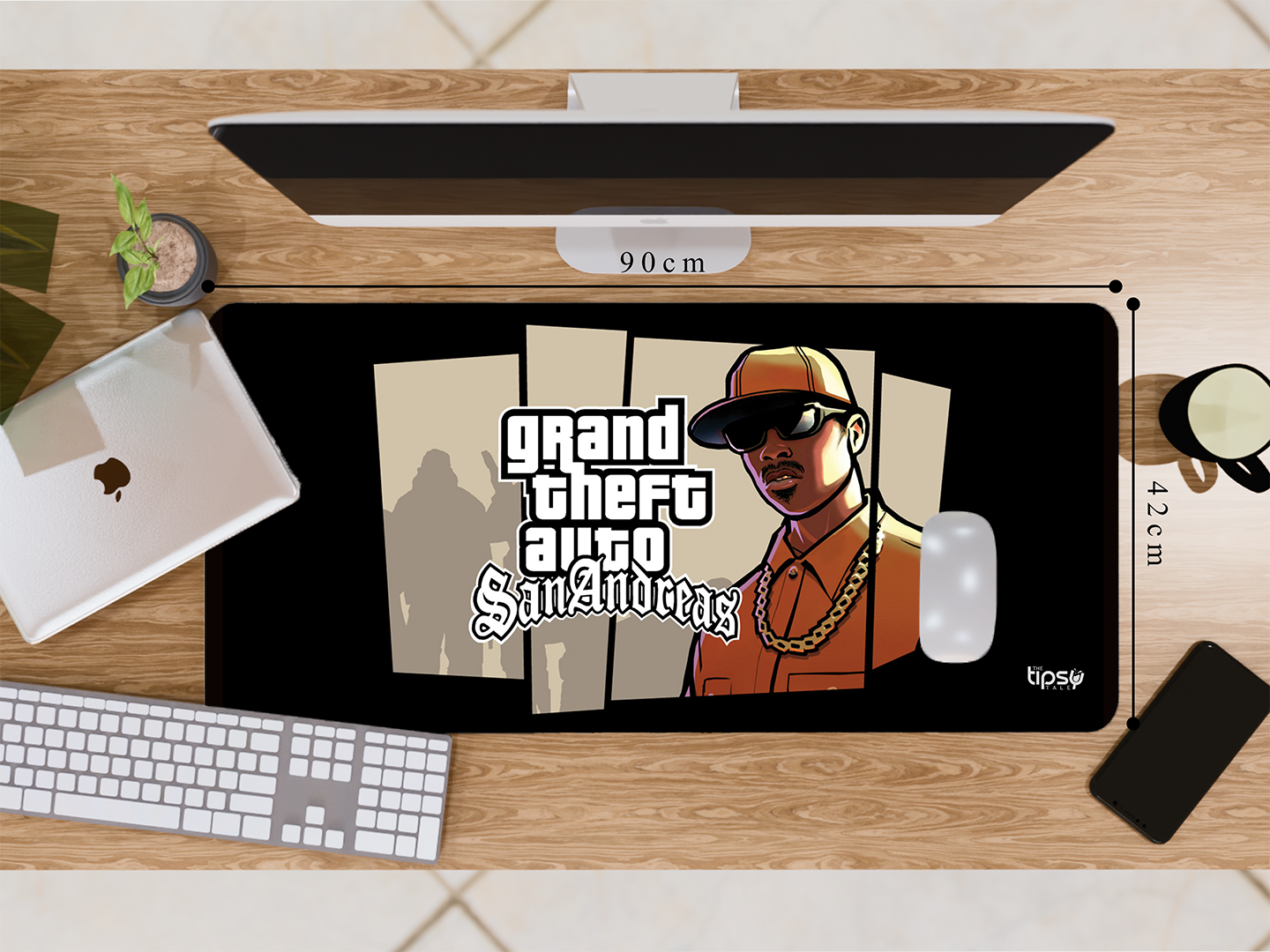 "GTA SANANDREAS" Gaming Mousepad Elevate Your Gaming Experience