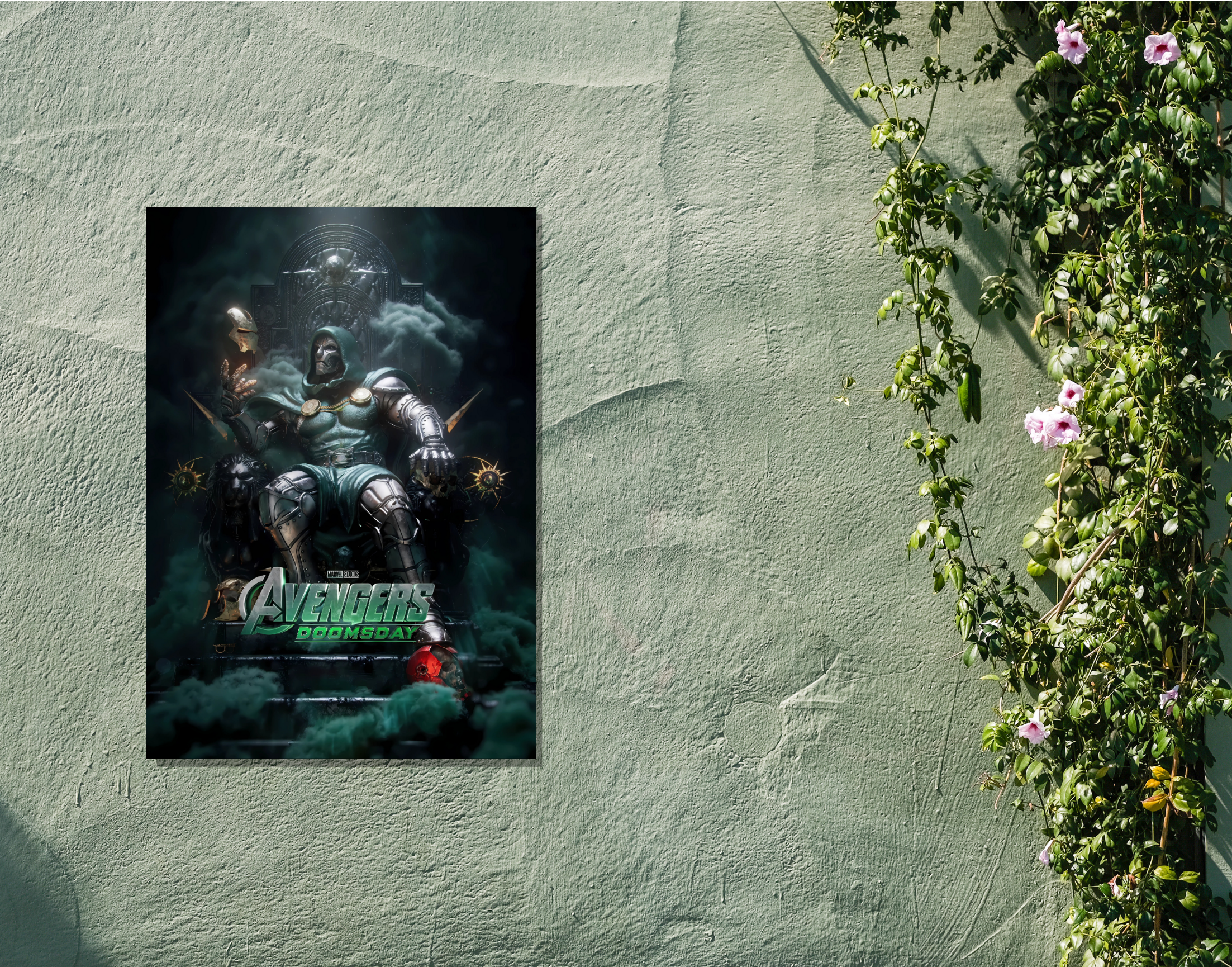"AVENGERS:DOOMSDAY"- Shiny & Sturdy Metallic Poster Art That Pops & Sticks