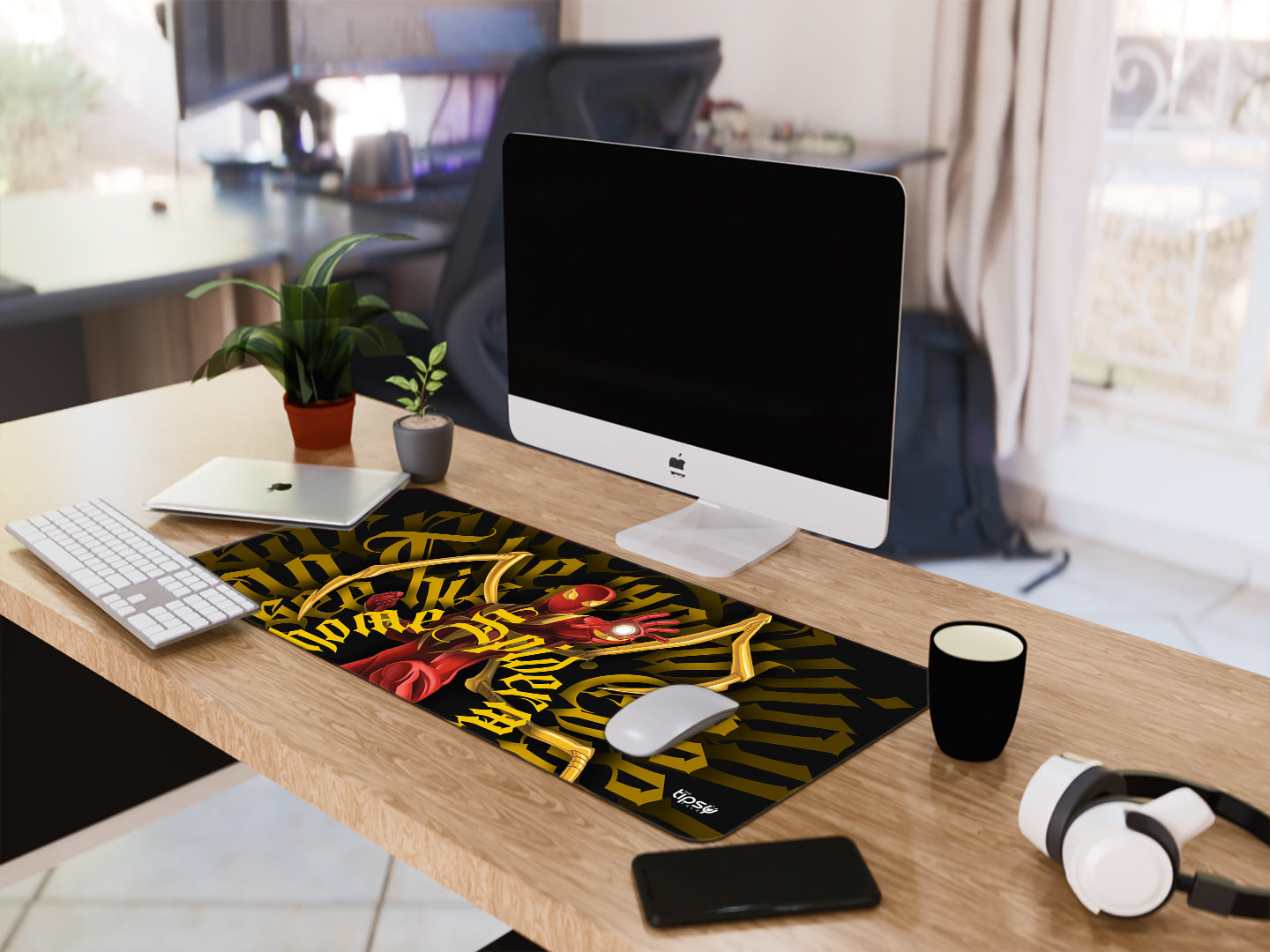 "IRON SPIDERMAN -GAMING VERSION" Gaming Mousepad Elevate Your Gaming Experience