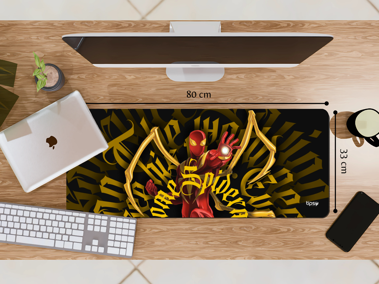 "IRON SPIDERMAN -GAMING VERSION" Gaming Mousepad Elevate Your Gaming Experience