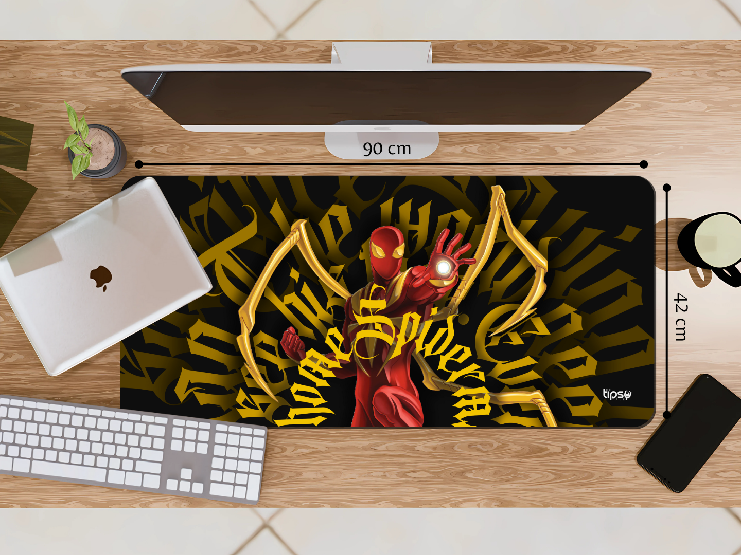 "IRON SPIDERMAN -GAMING VERSION" Gaming Mousepad Elevate Your Gaming Experience