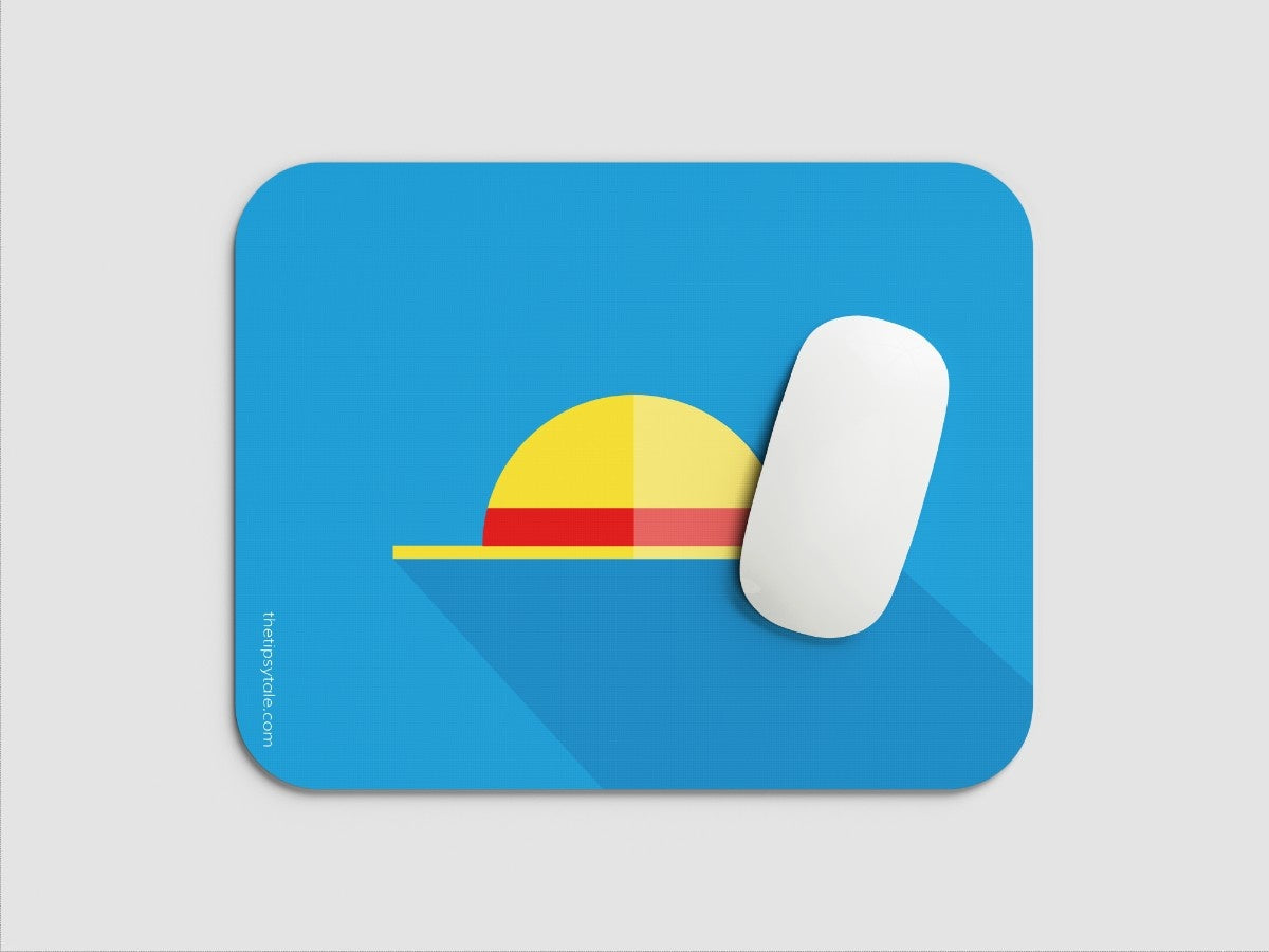 "D LUFFY'S HAT" Mousepad Enhance Your Workspace with Style