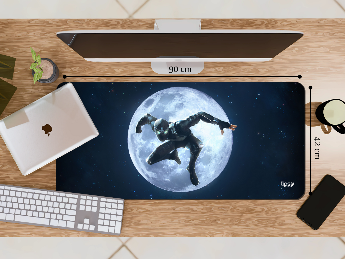 "SPIDERMAN: FAR FROM HOME #NIGHTMONKEY" Gaming Mousepad Elevate Your Gaming Experience