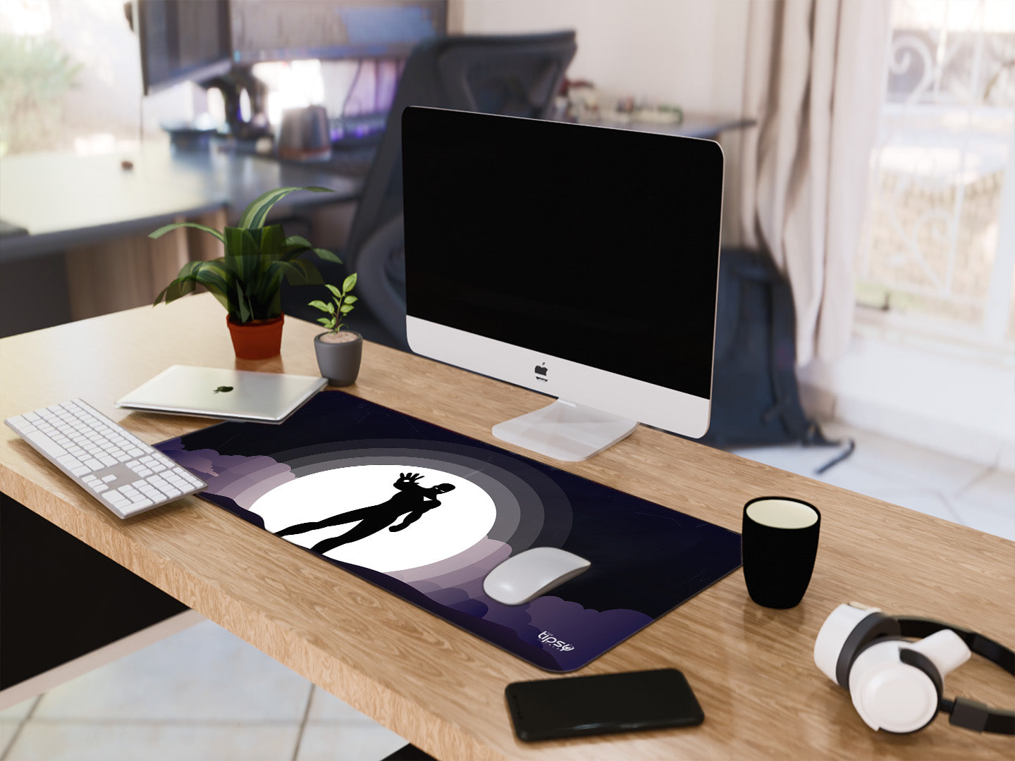 "IRON MAN #HEROVIBES" Gaming Mousepad Elevate Your Gaming Experience