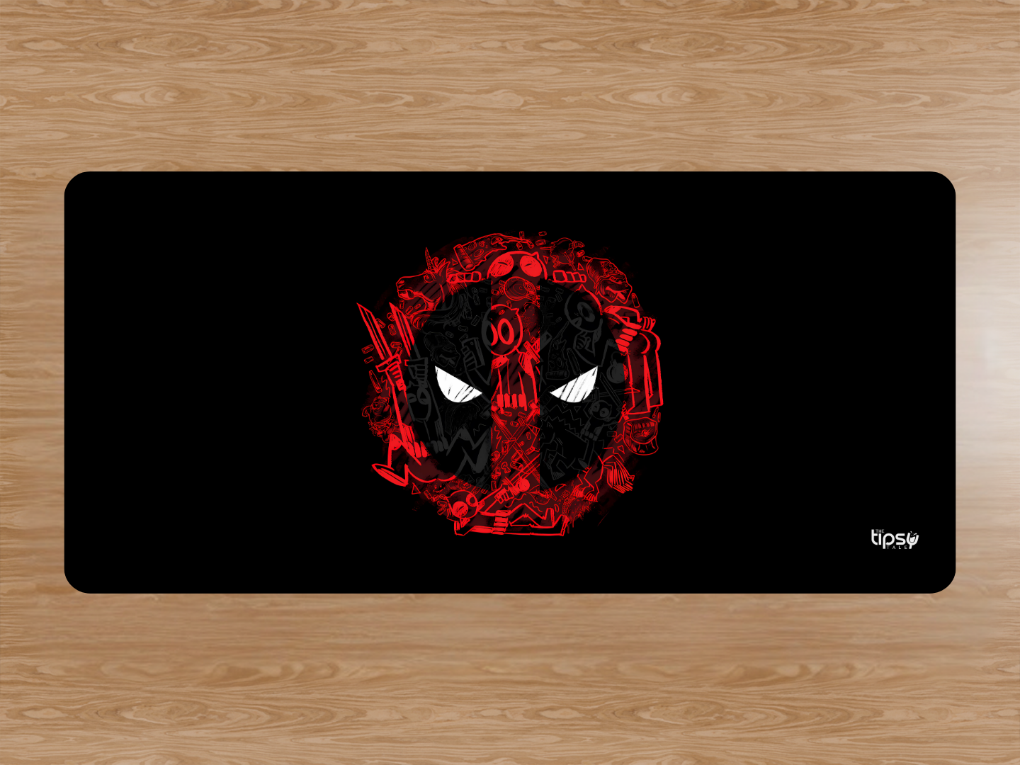 "DEADPOOL #MARVEL JESUS" Gaming Mousepad Elevate Your Gaming Experience