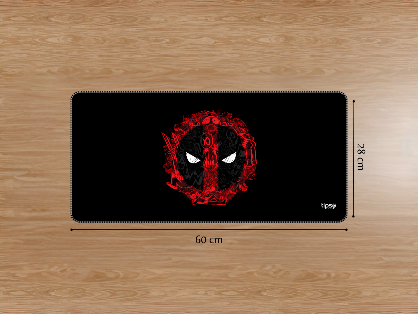 "DEADPOOL #MARVEL JESUS" Gaming Mousepad Elevate Your Gaming Experience