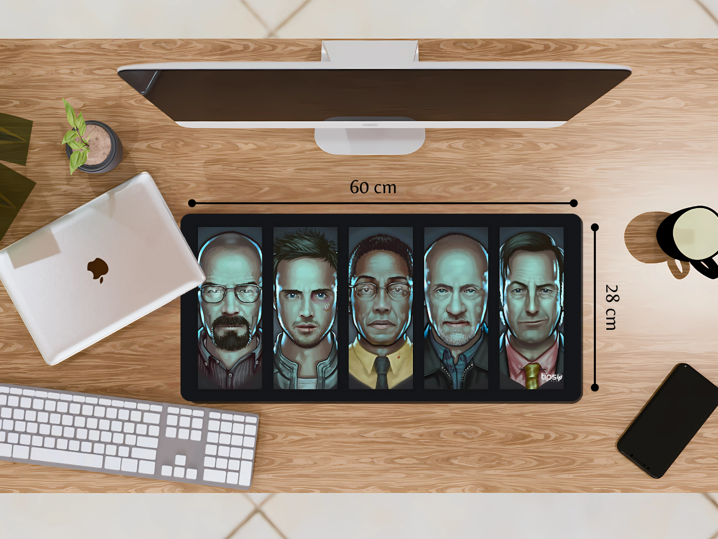"BREAKING BAD: SERIES EDITION #THE OG CREW " Gaming Mousepad Elevate Your Gaming Experience