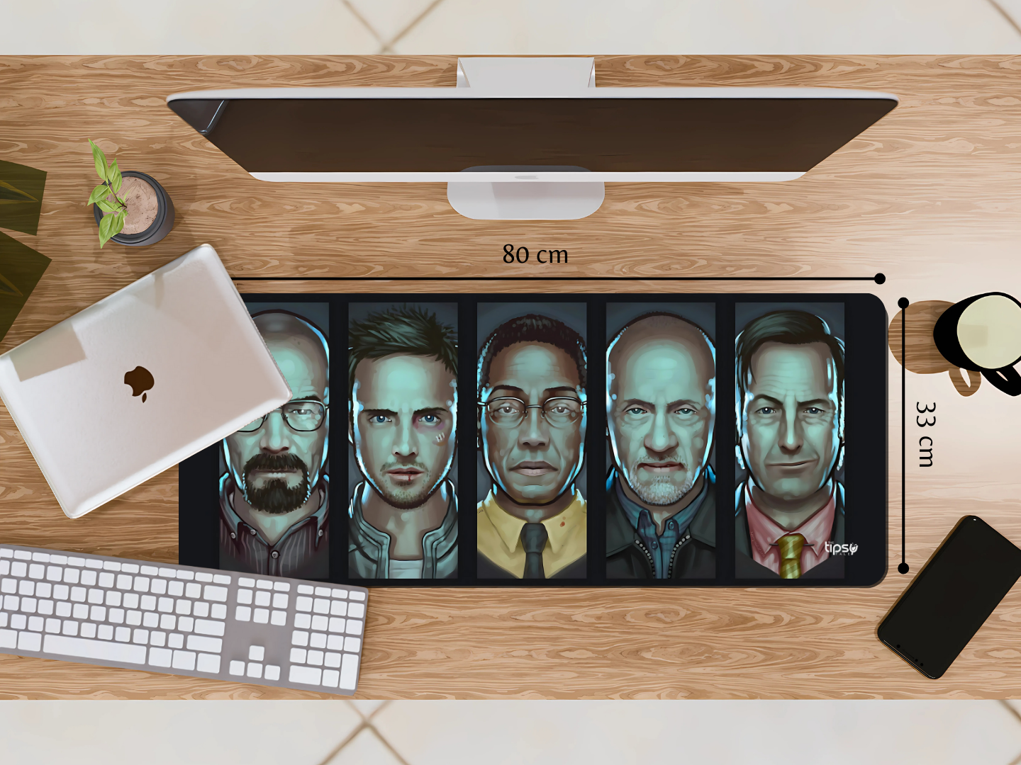 "BREAKING BAD: SERIES EDITION #THE OG CREW " Gaming Mousepad Elevate Your Gaming Experience