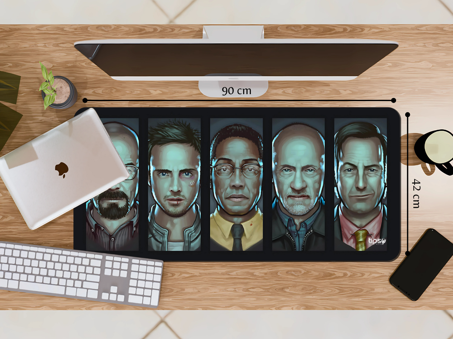 "BREAKING BAD: SERIES EDITION #THE OG CREW " Gaming Mousepad Elevate Your Gaming Experience