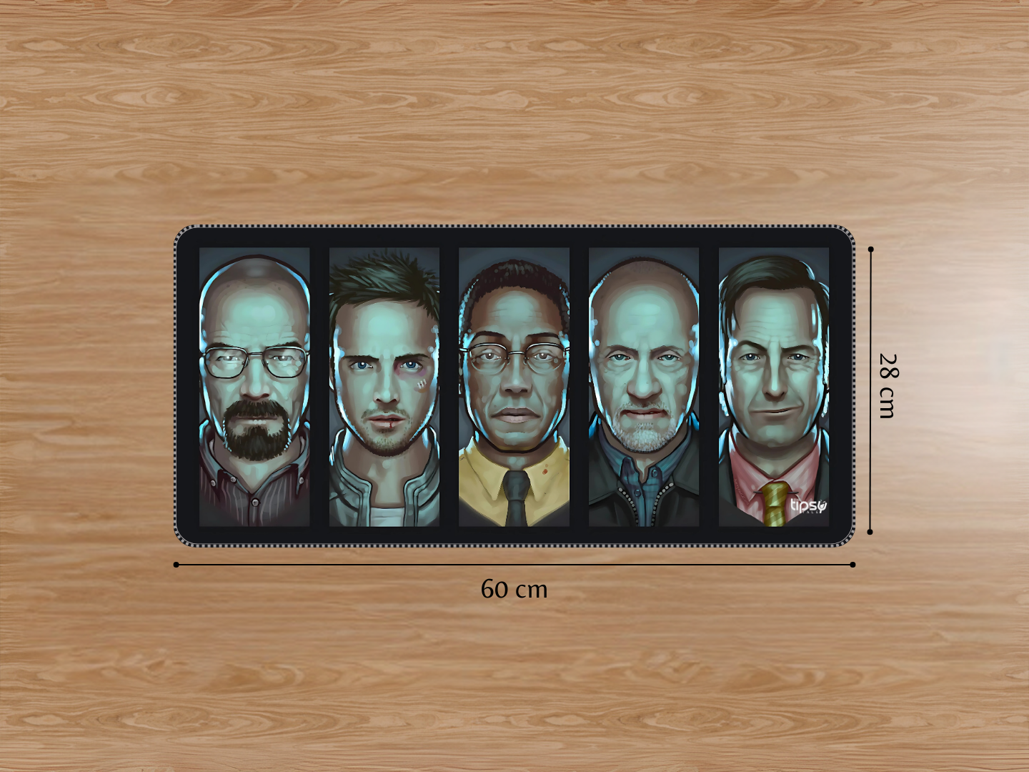 "BREAKING BAD: SERIES EDITION #THE OG CREW " Gaming Mousepad Elevate Your Gaming Experience