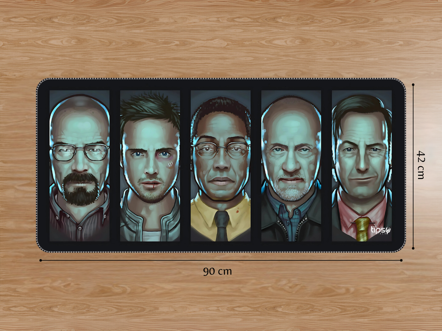 "BREAKING BAD: SERIES EDITION #THE OG CREW " Gaming Mousepad Elevate Your Gaming Experience