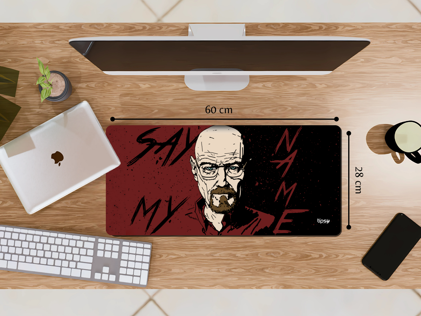 "SAY MY NAME - WALTER WHITE- SERIES EDITION" Gaming Mousepad Elevate Your Gaming Experience