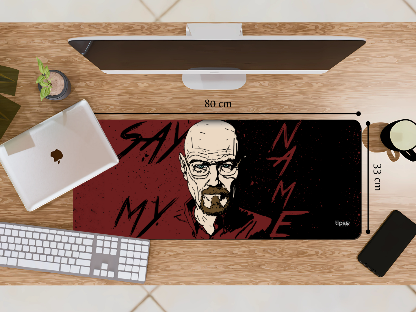 "SAY MY NAME - WALTER WHITE- SERIES EDITION" Gaming Mousepad Elevate Your Gaming Experience