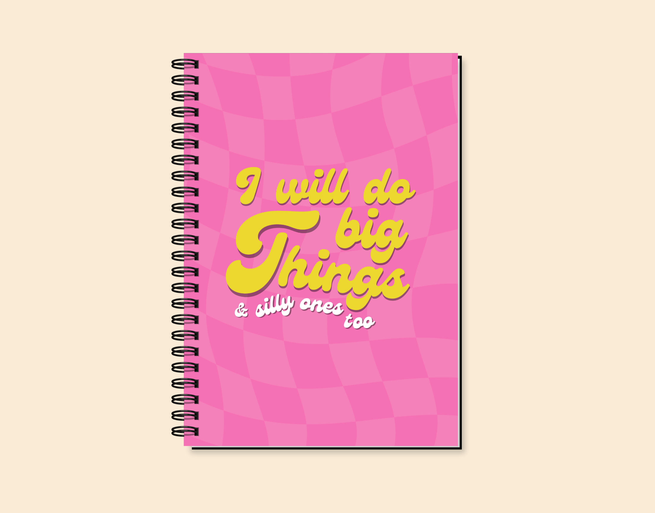 "I WILL DO BIG THINGS" Elegant & Inspiring Diary for Daily Reflection