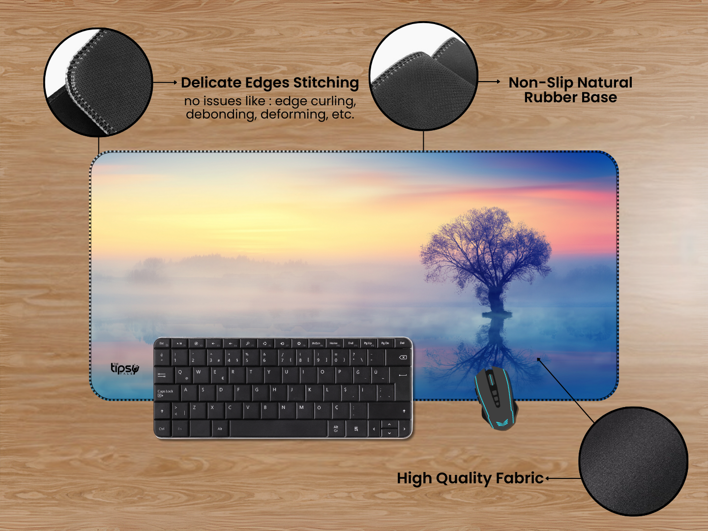"NATURE AT ITS BEST" Gaming Mousepad Elevate Your Gaming Experience