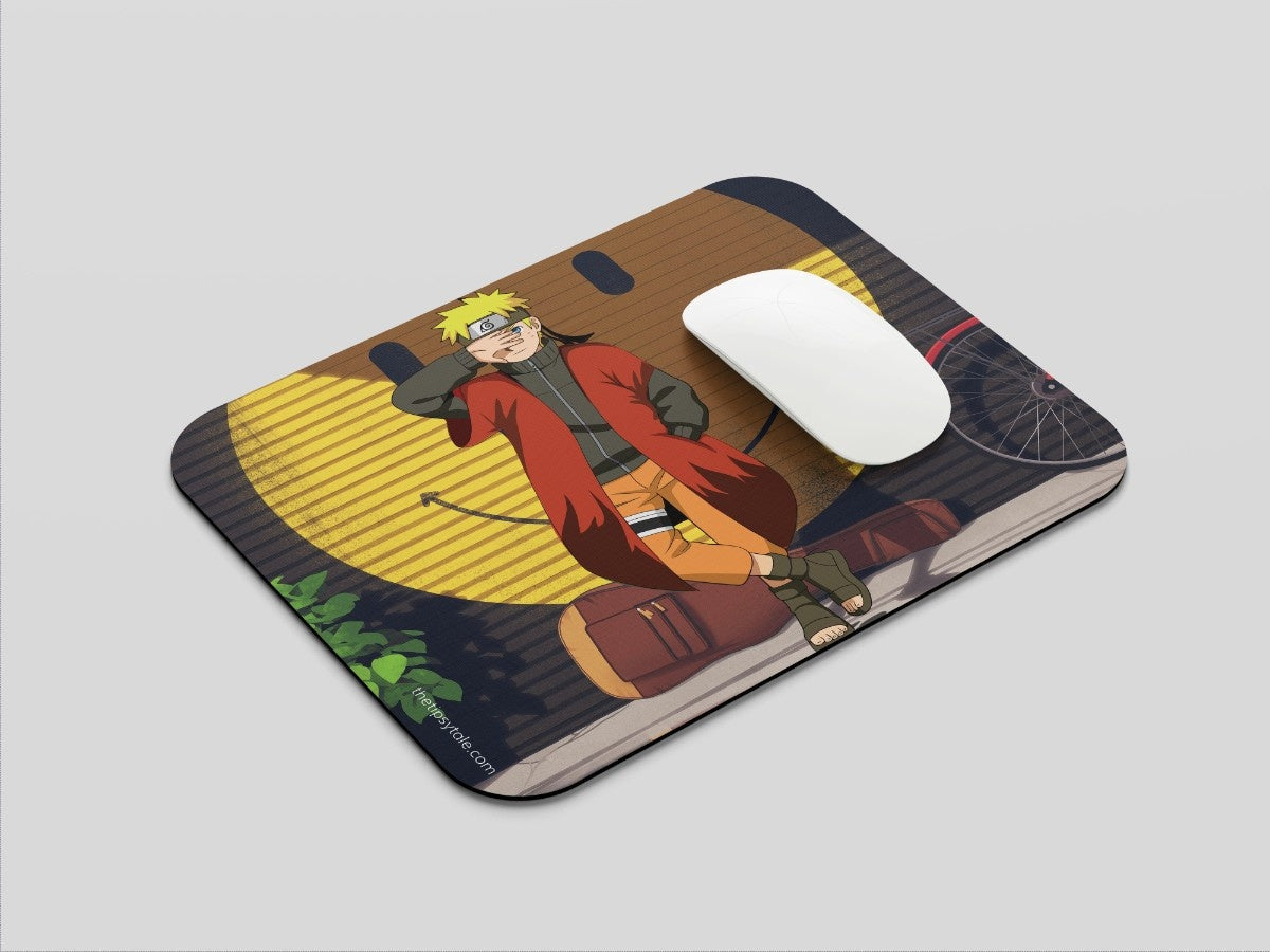 "NARUTO -AESTHETIC BACKGROUND" Mousepad Enhance Your Workspace with Style