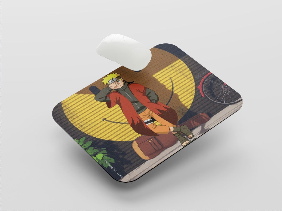 "NARUTO -AESTHETIC BACKGROUND" Mousepad Enhance Your Workspace with Style
