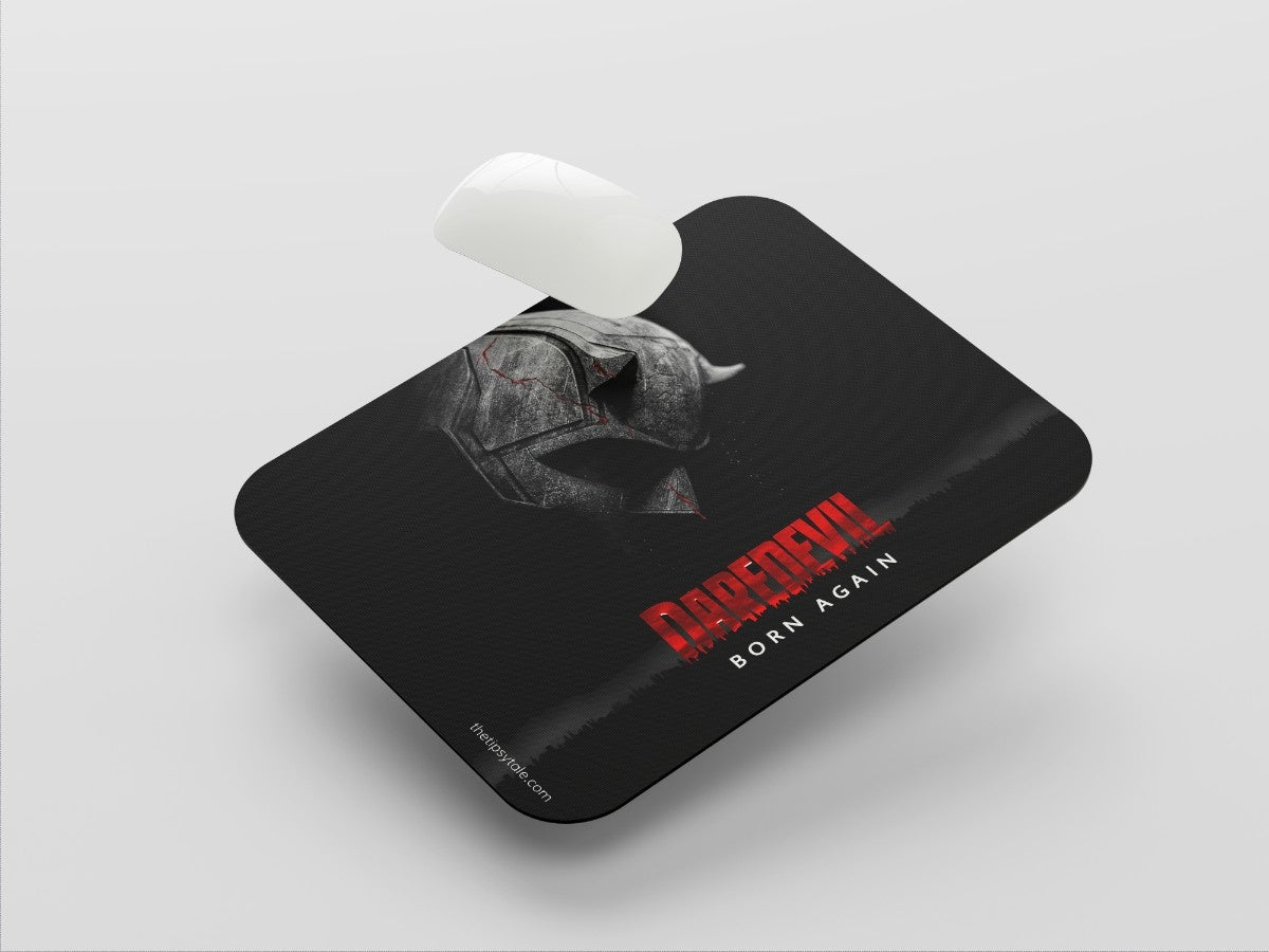 "DARE DEVIL IN BLOOD " Mousepad Enhance Your Workspace with Style
