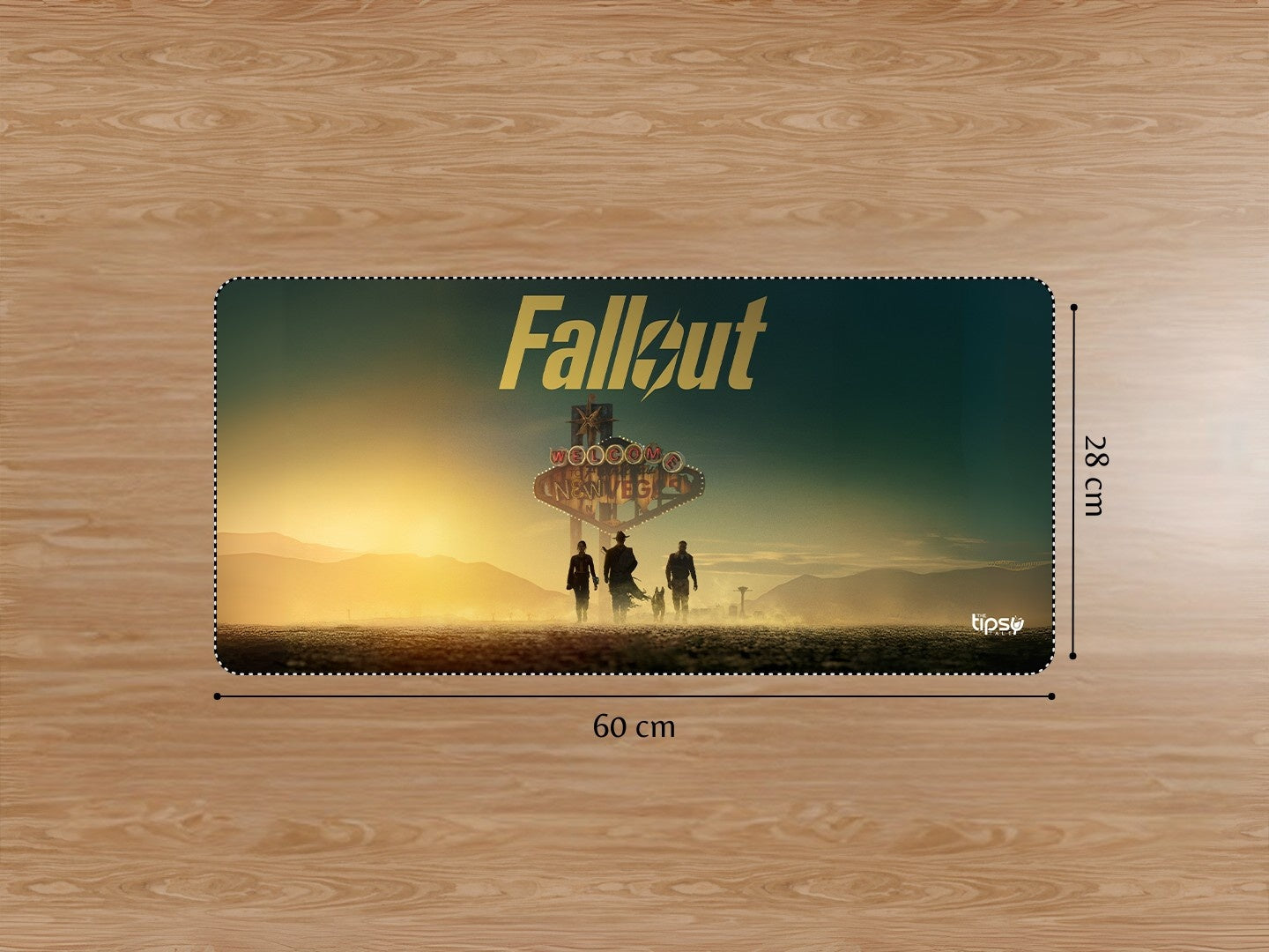 "FALLOUT- GAMING EDITION" Gaming Mousepad Elevate Your Gaming Experience