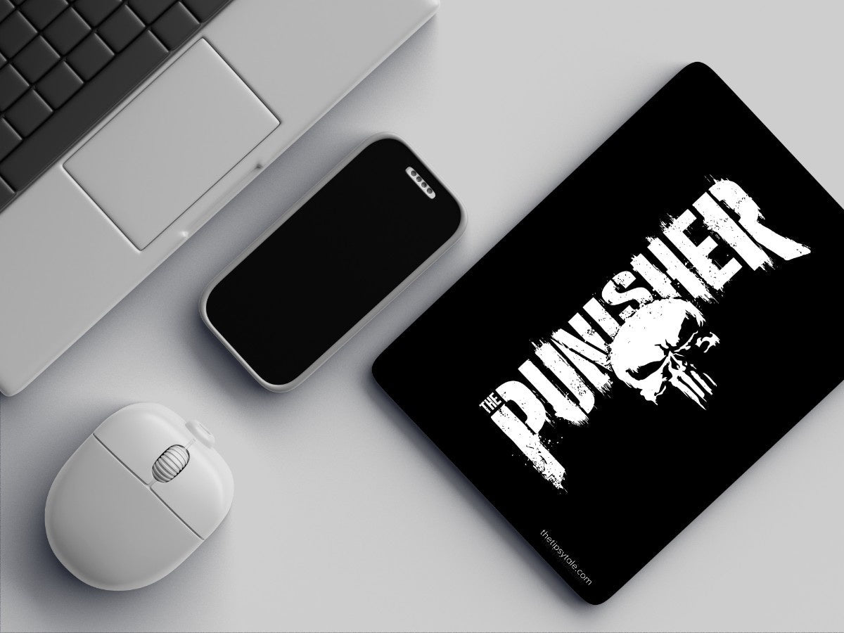 "THE PUNISHER" Mousepad Enhance Your Workspace with Style