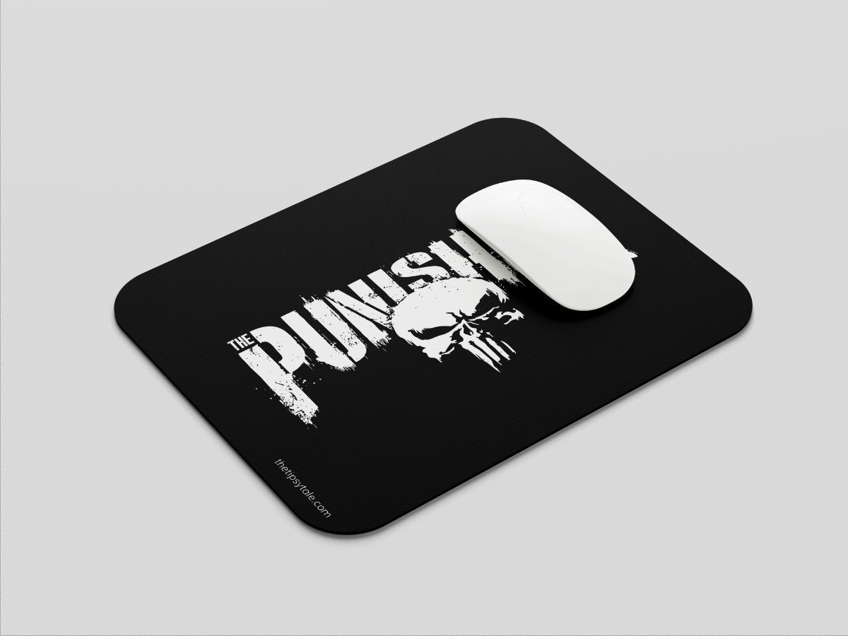 "THE PUNISHER" Mousepad Enhance Your Workspace with Style