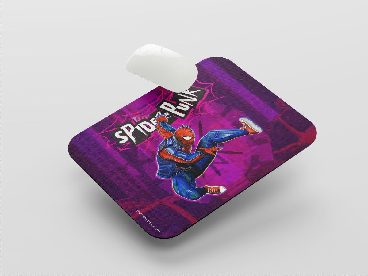"SPIDER-PUNK- SPIDER VERSE" Mousepad Enhance Your Workspace with Style