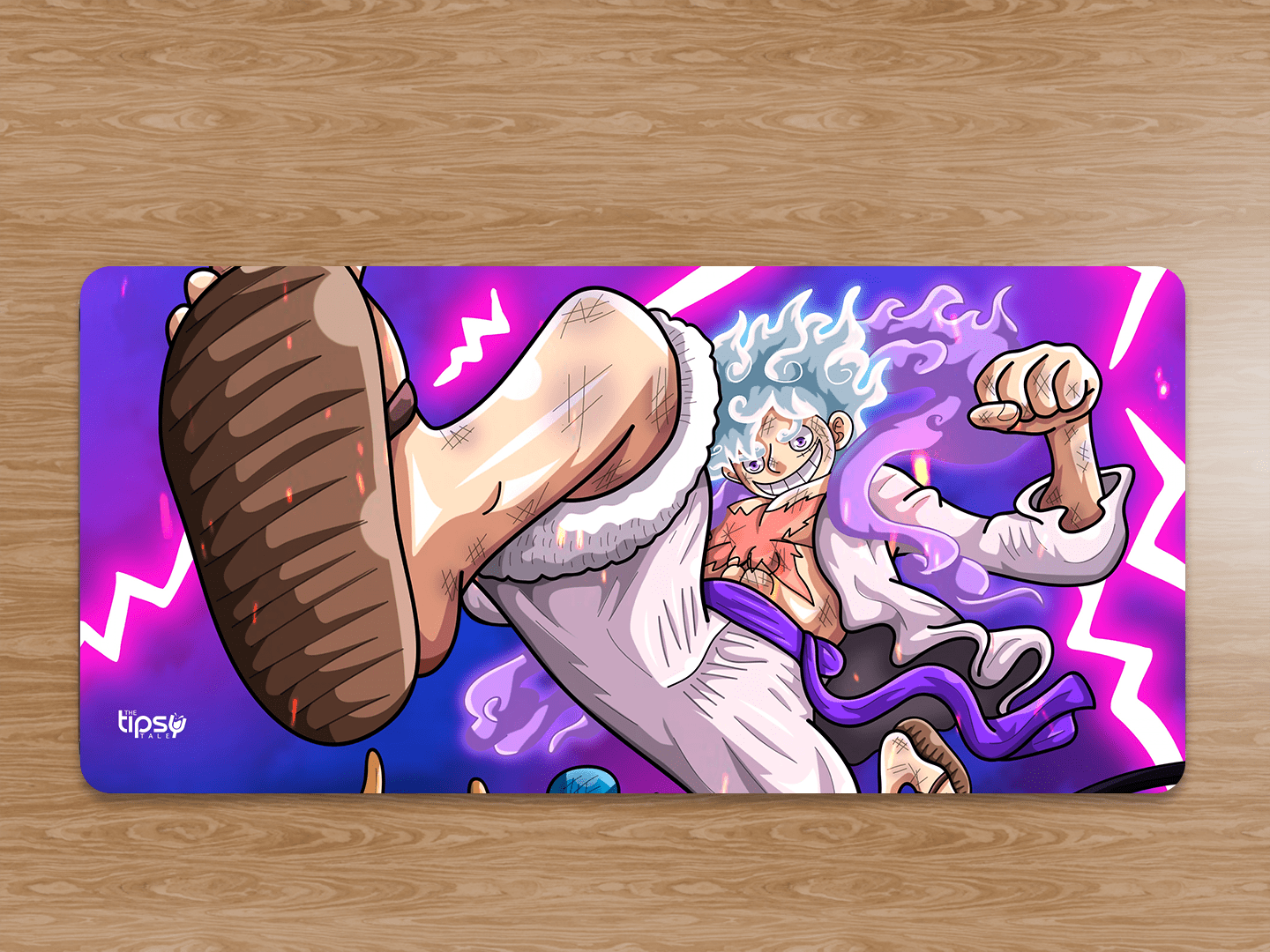 "STRAW HAT LUFFY- ANIME EDITION " Gaming Mousepad Elevate Your Gaming Experience