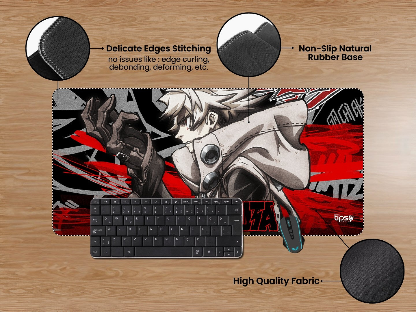 "GACHIAKUTA- ANIME EDITION" Gaming Mousepad Elevate Your Gaming Experience