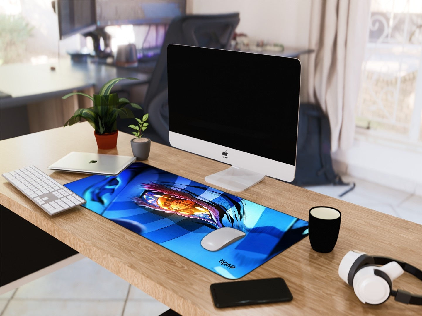 "TANJIRO KAMADO VS AKAZA- ANIME EDITION" Gaming Mousepad Elevate Your Gaming Experience