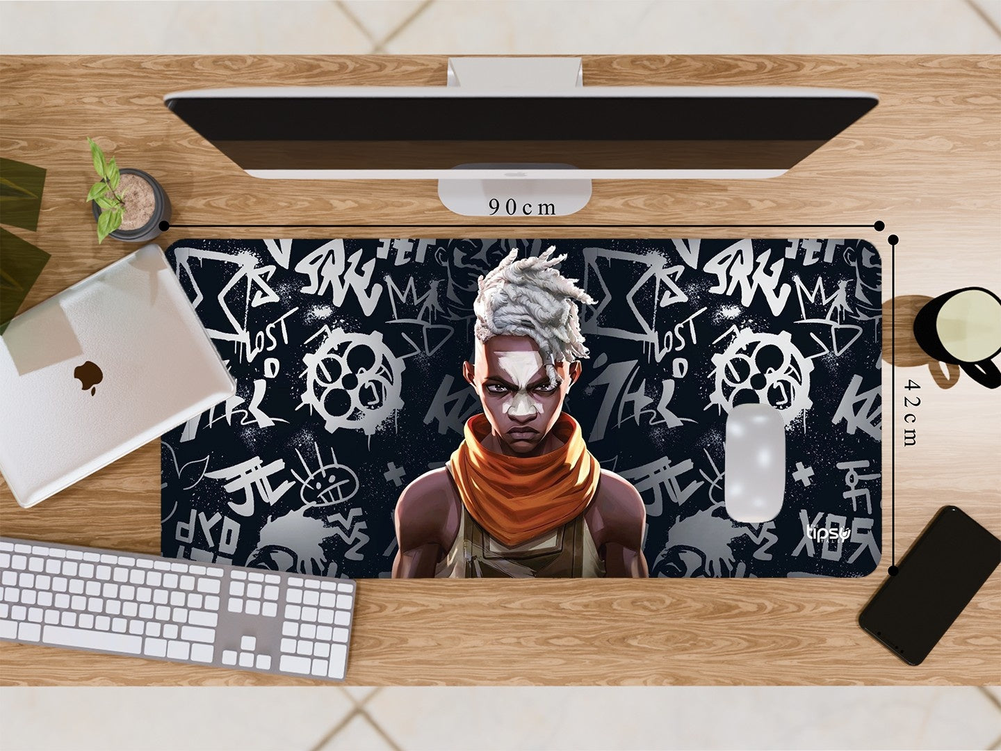 "EKKO - ARCANE- ENTERTAINMENT EDITION" Gaming Mousepad Elevate Your Gaming Experience