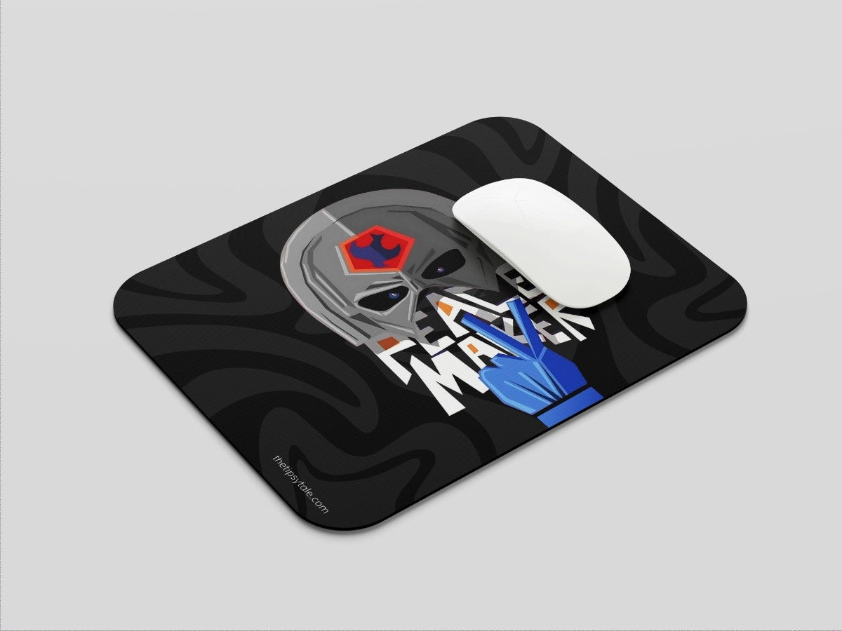 "PEACE MAKER DC" Mousepad Enhance Your Workspace with Style