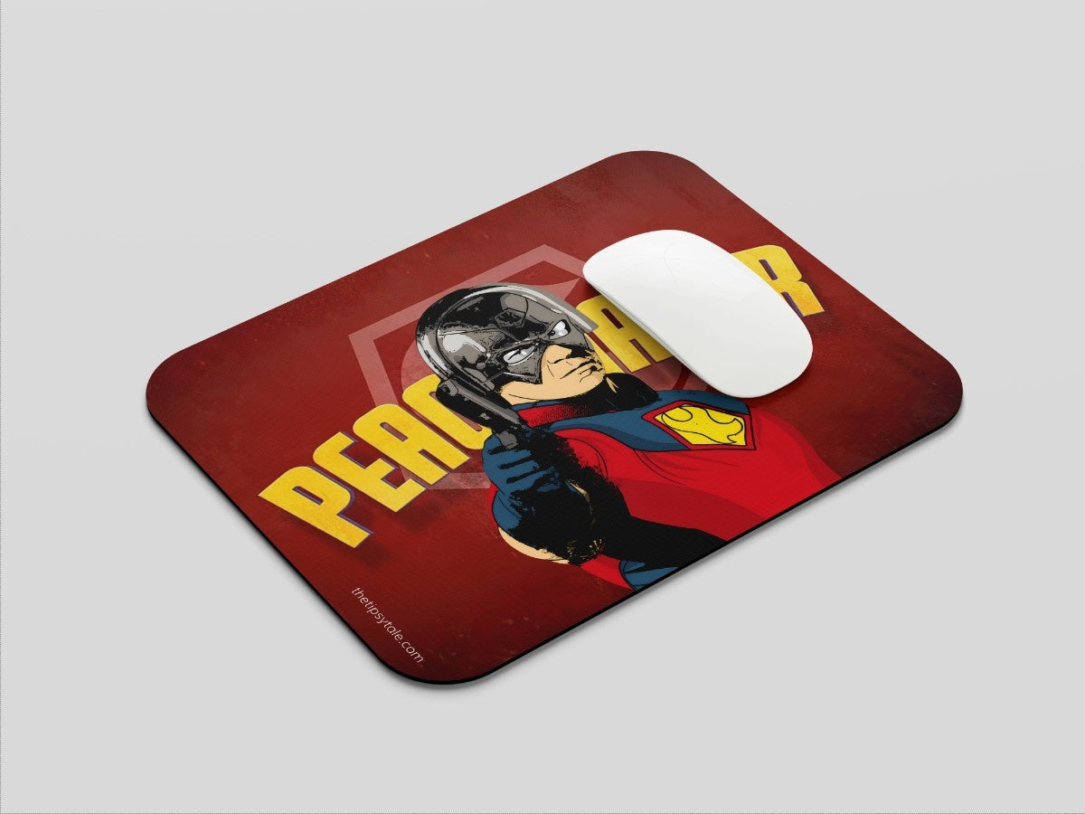 "PEACE MAKER" Mousepad Enhance Your Workspace with Style