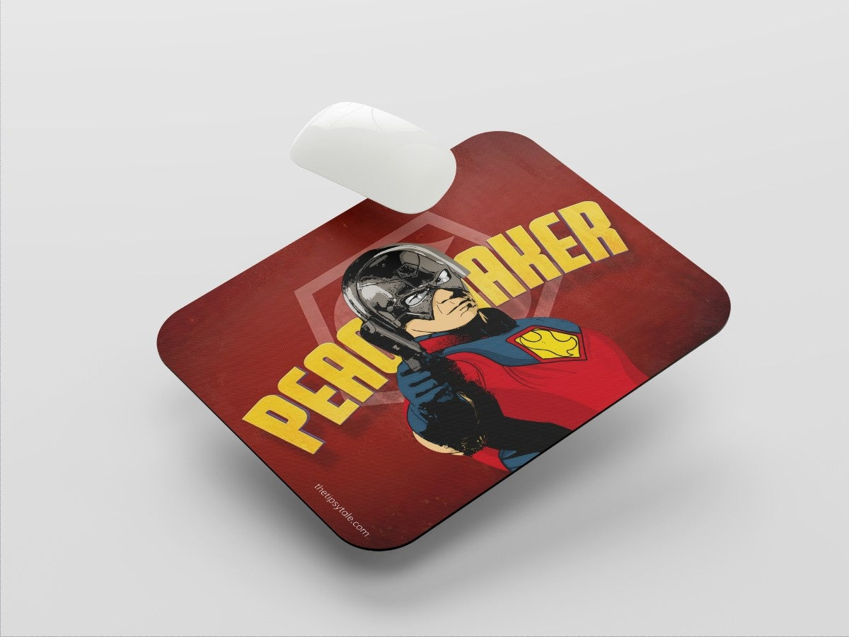"PEACE MAKER" Mousepad Enhance Your Workspace with Style
