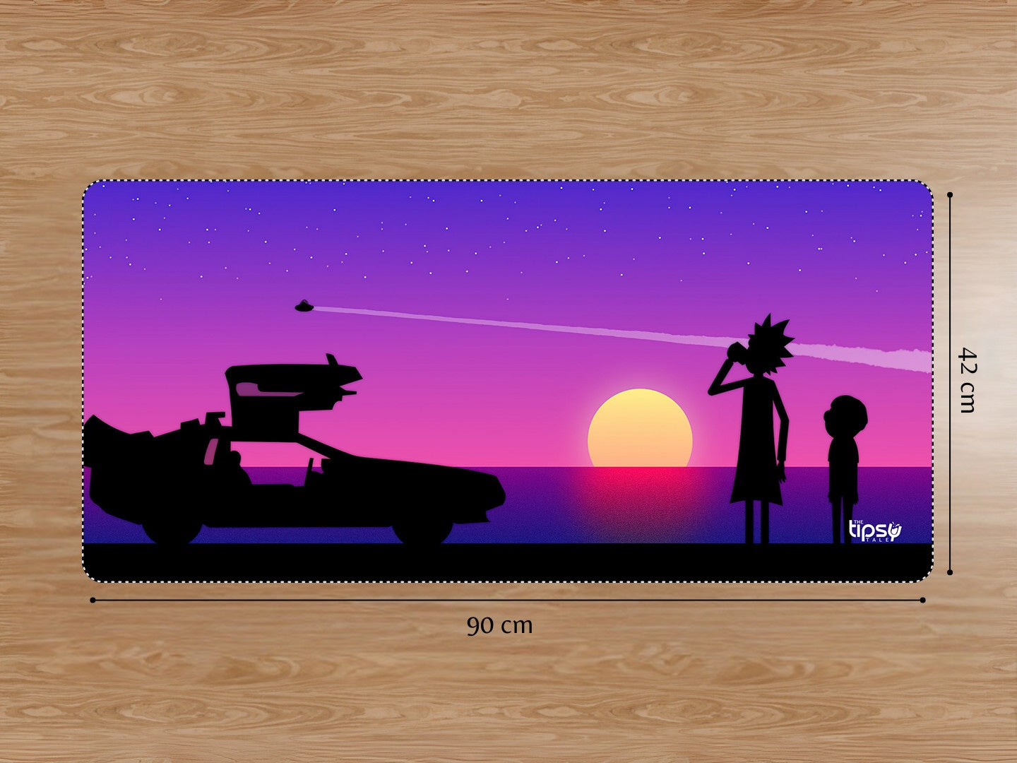 "THE FINAL PORTAL - RICK AND MORTY ENTERTAINMENT EDITION" Gaming Mousepad Elevate Your Gaming Experience