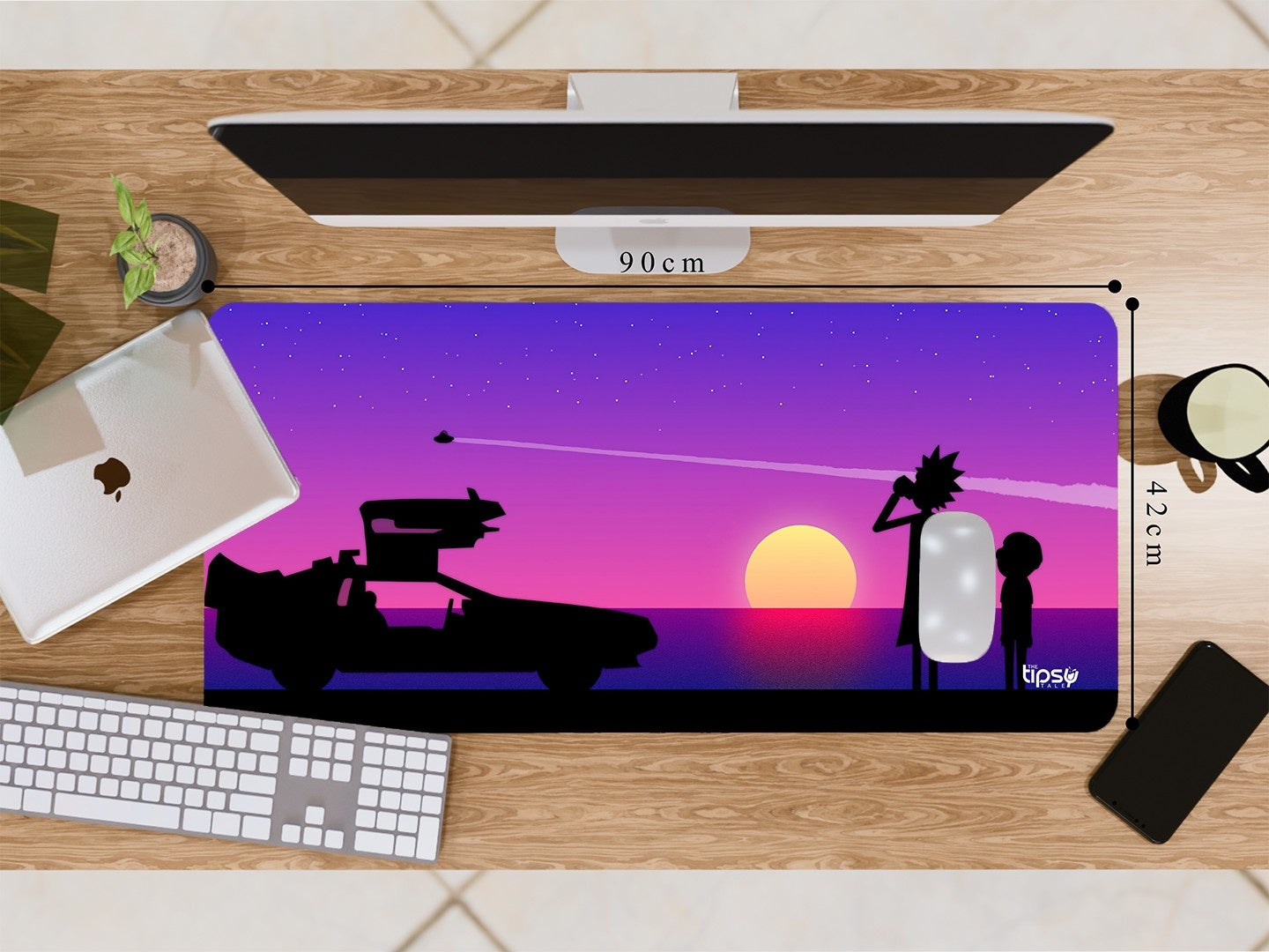 "THE FINAL PORTAL - RICK AND MORTY ENTERTAINMENT EDITION" Gaming Mousepad Elevate Your Gaming Experience