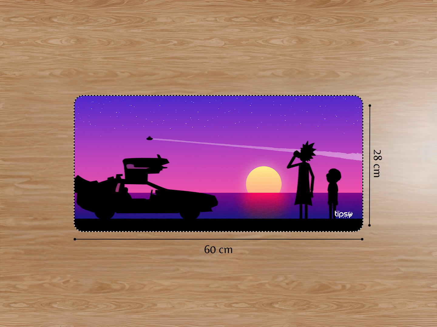 "THE FINAL PORTAL - RICK AND MORTY ENTERTAINMENT EDITION" Gaming Mousepad Elevate Your Gaming Experience