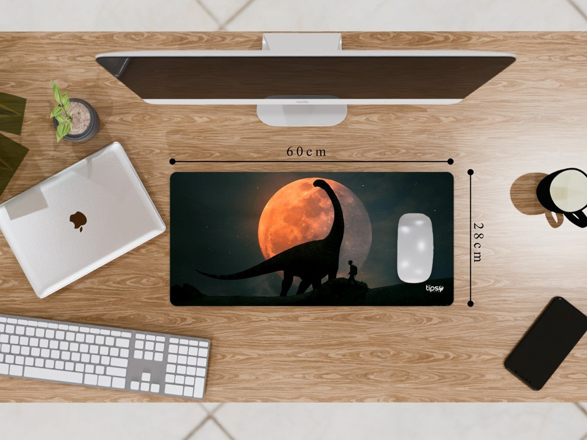 "Dinosaur Man" Gaming Mousepad Elevate Your Gaming Experience