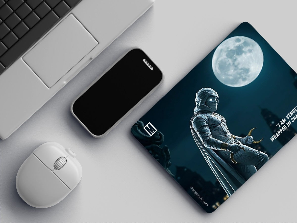 "MOON KNIGHT - MARK SPECTOR" Mousepad Enhance Your Workspace with Style