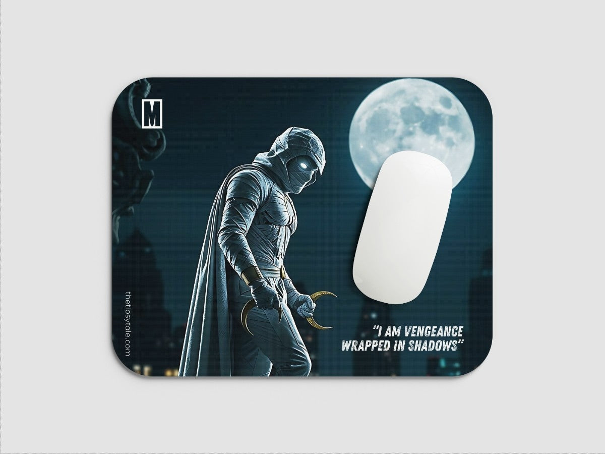 "MOON KNIGHT - MARK SPECTOR" Mousepad Enhance Your Workspace with Style