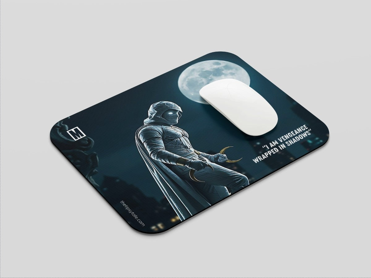 "MOON KNIGHT - MARK SPECTOR" Mousepad Enhance Your Workspace with Style