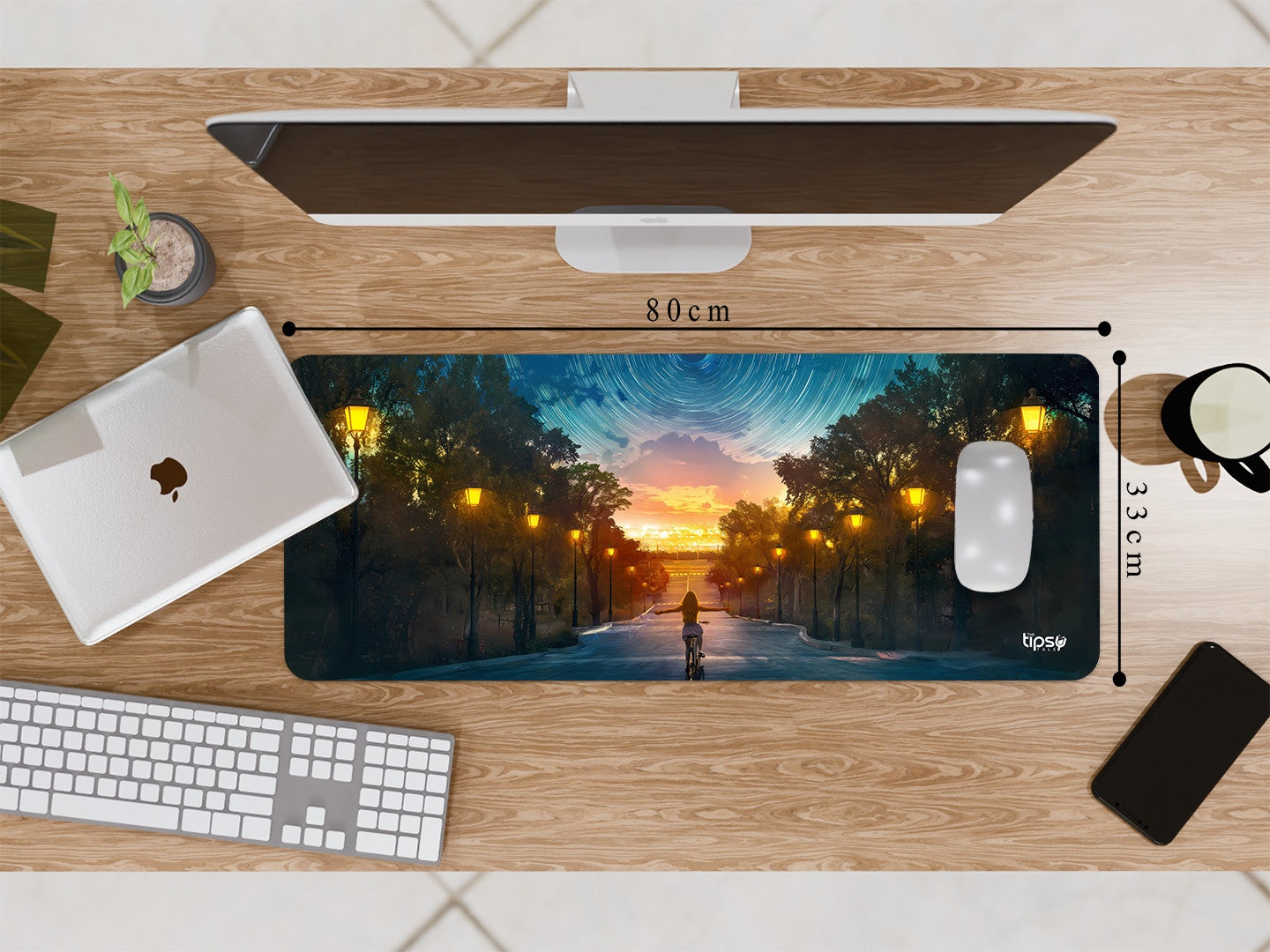 "Towards Beautiful View" Gaming Mousepad Elevate Your Gaming Experience