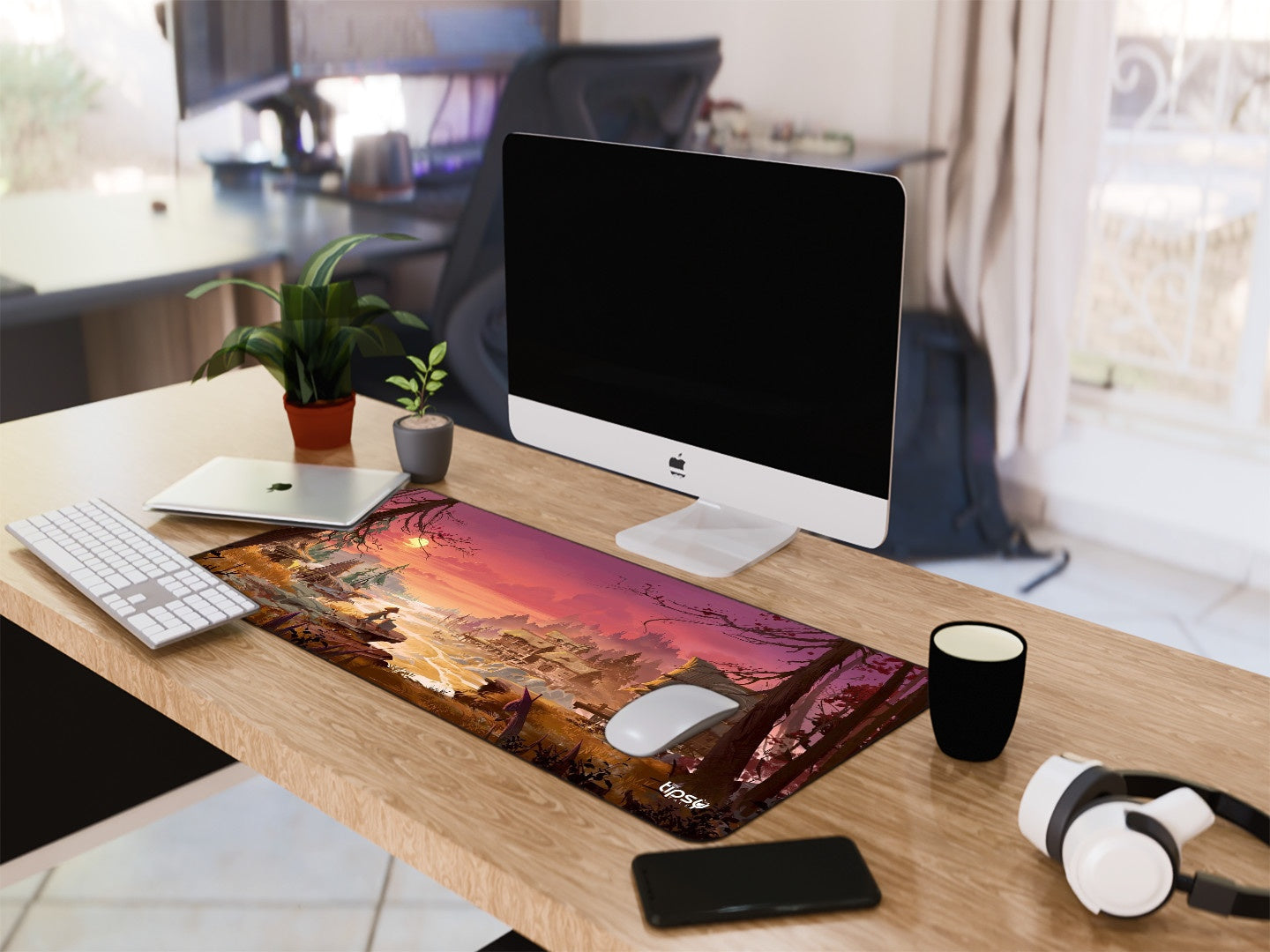 "OUTSKIRTS VIEW" Gaming Mousepad Elevate Your Gaming Experience