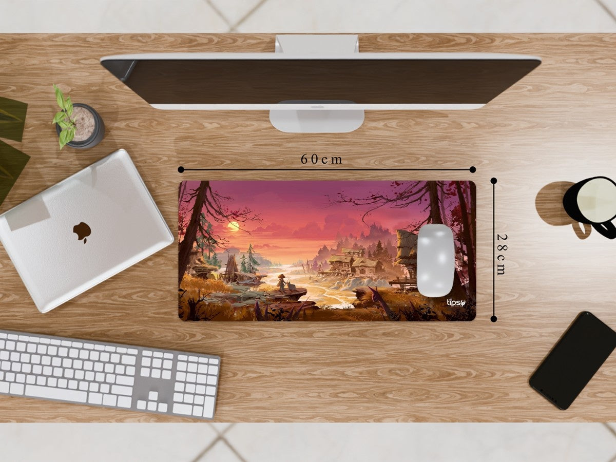 "OUTSKIRTS VIEW" Gaming Mousepad Elevate Your Gaming Experience