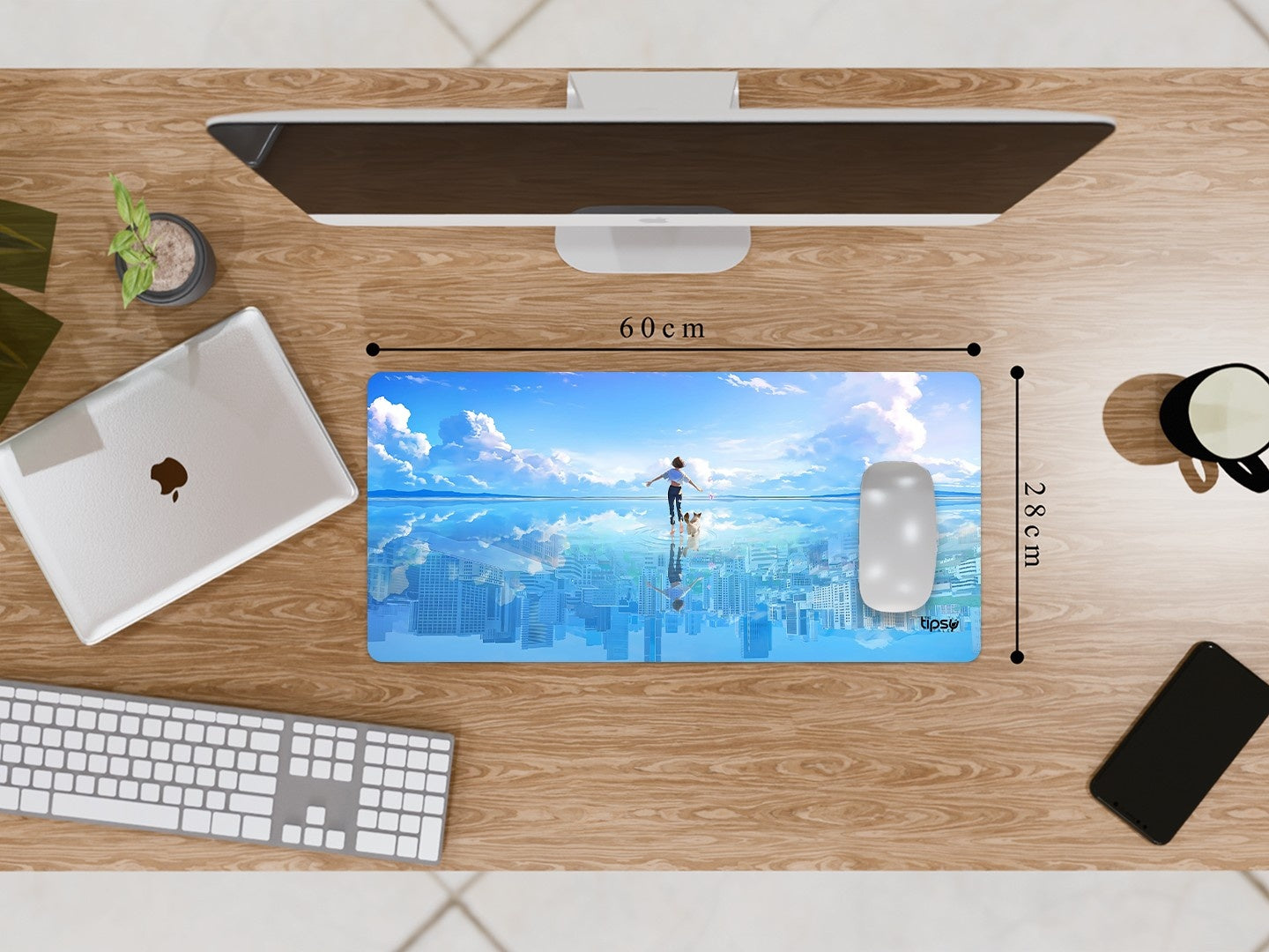 "JOY IN THE SKY " Gaming Mousepad Elevate Your Gaming Experience