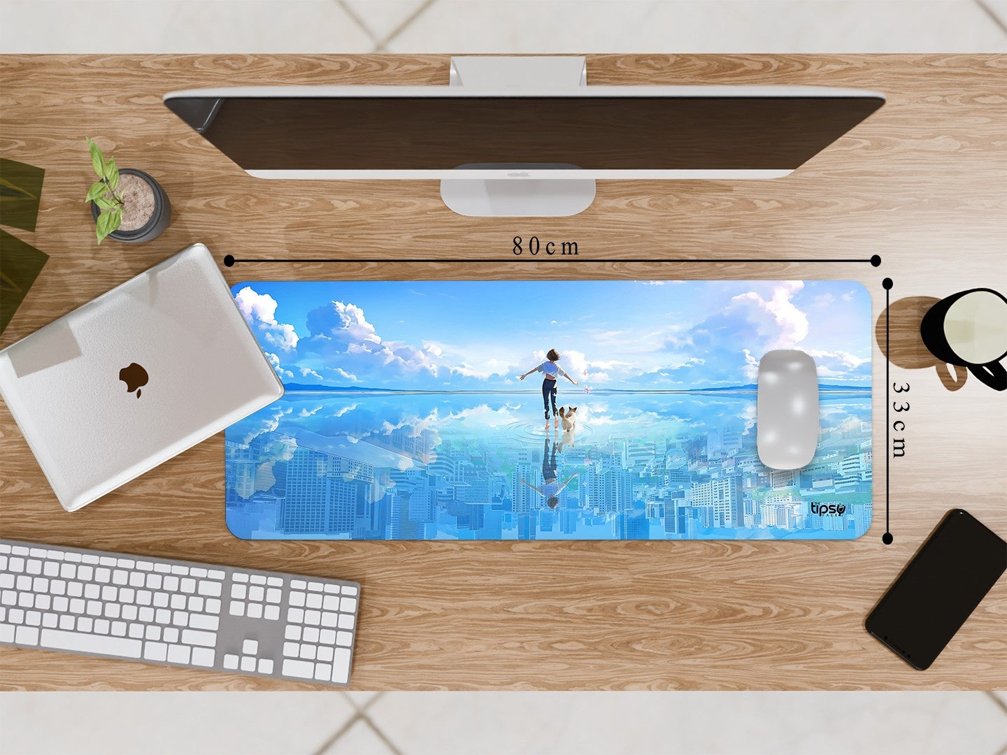 "JOY IN THE SKY " Gaming Mousepad Elevate Your Gaming Experience