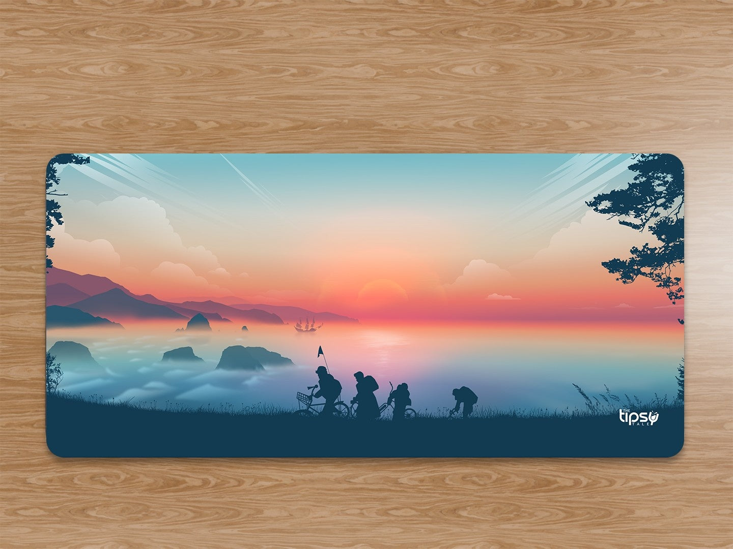 "FAMILY HIKE" Gaming Mousepad Elevate Your Gaming Experience